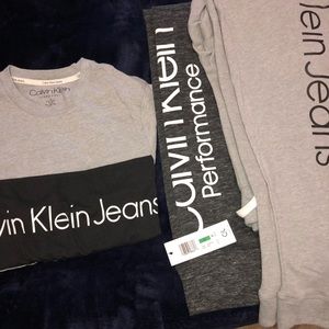 Two pants one shirt CK